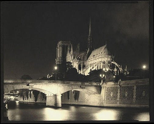 Notre Dame de Paris<br>Platinum Photograph