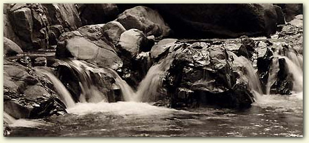 Puerto Vallarta Waterfall<br>Platinum Photograph